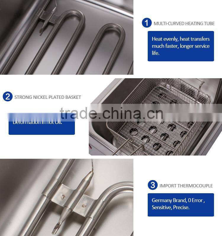 CI-81 Automatic Commercial Fish and Chips Fryers for mcdonald