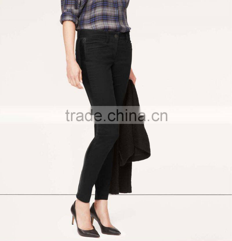 popular cotton slim women ankle pant