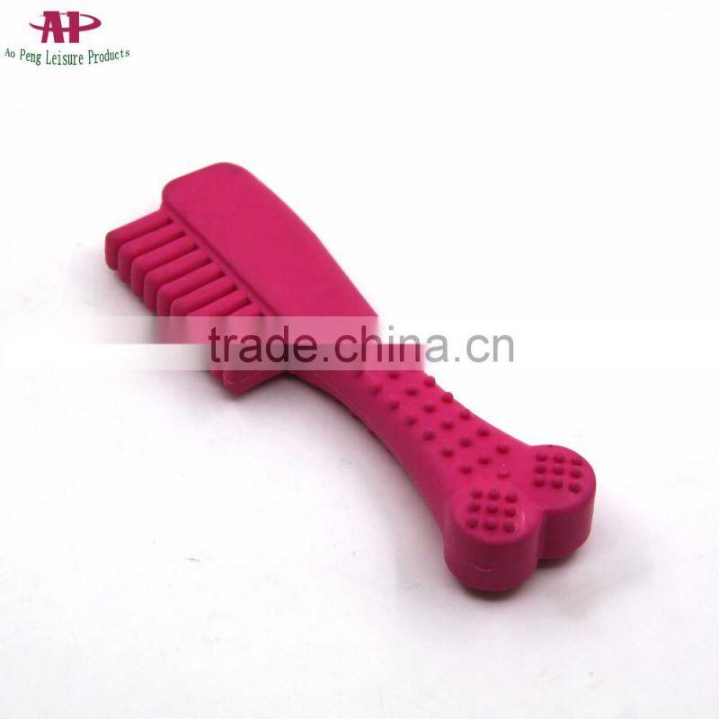 Dog Soft Rubber Toy Dog Teeth Dental Toy