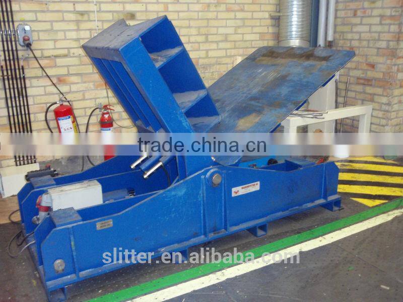 china hydraulic automatic steel coils up-ender machine