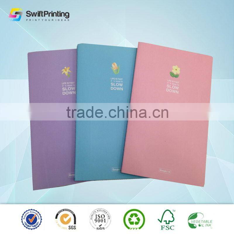 Fashion OEM custom printing notepad for promotion
