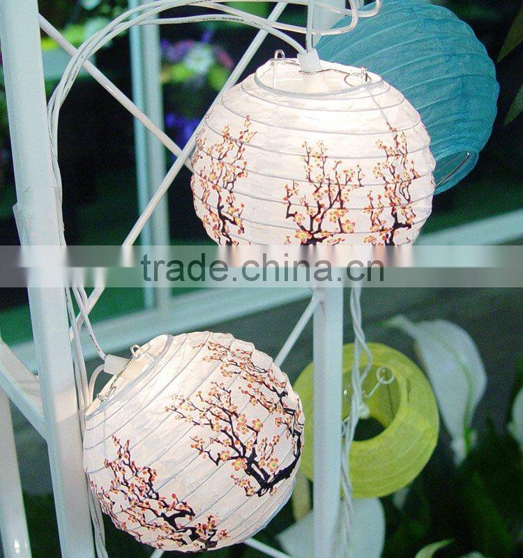 solar star Lanterns with different shaped