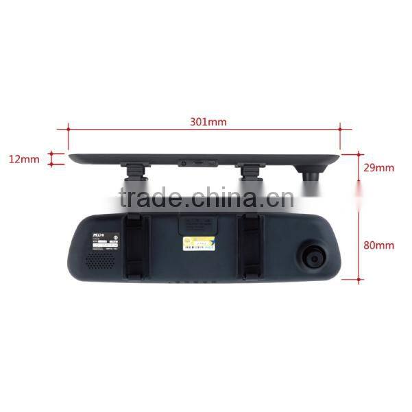 Rearview Mirror Car DVR , Car Black Box Camera