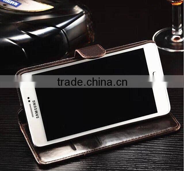 For Samsung Galaxy Note 5 wallet leather case with stand