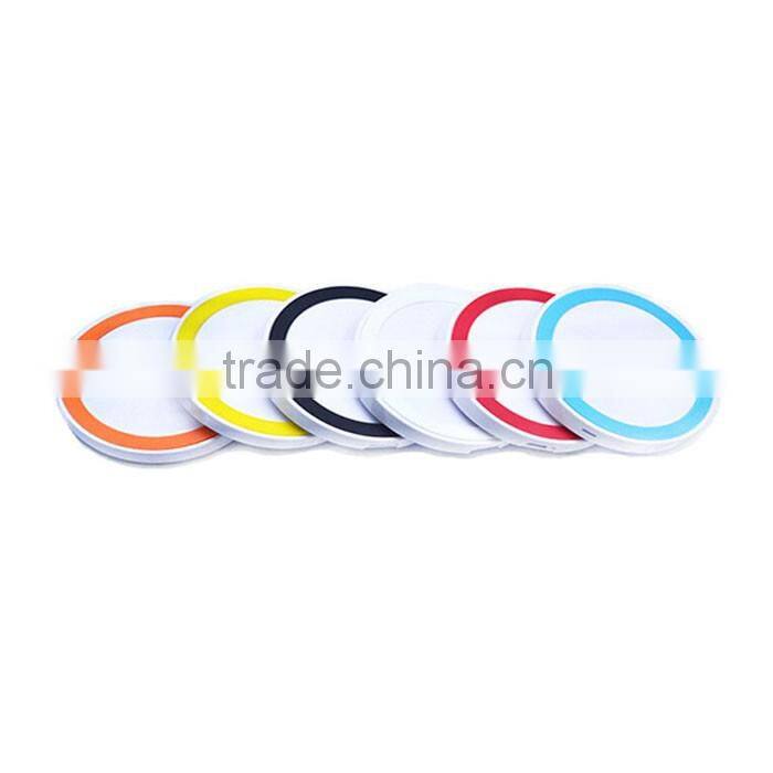 Universal ce rohs fcc portable qi wireless power bank charger pad for mobile phone