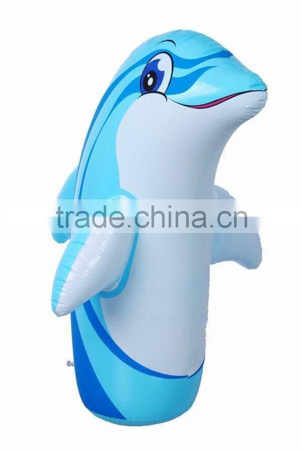 PVC plastic inflatable cute sheep tumbler toy