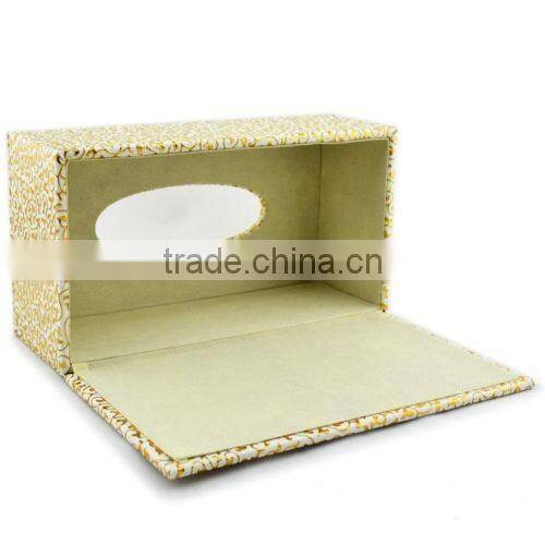 Handmade Embroidery Tissue Box Design