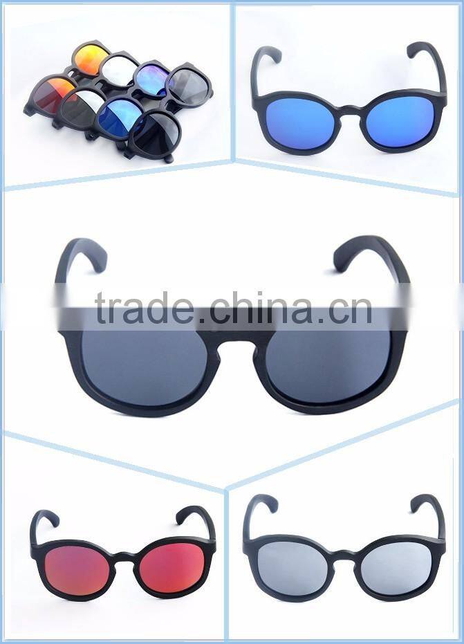 2016 new fashion style wooden sunglasses with polarized lens