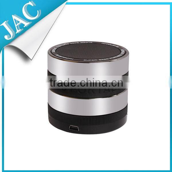 Camera Lens Portable Hands-free Wireless Stereo Bluetooth Speaker For iPhone iPad