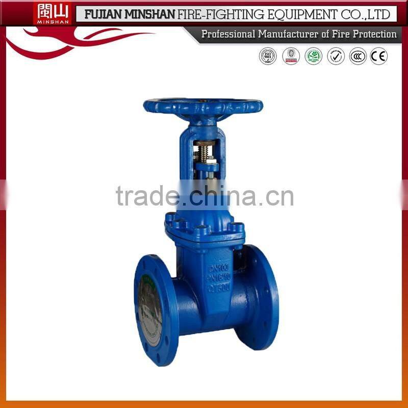 ZSDF fire signal stem gate valve dn100 pressure PN16