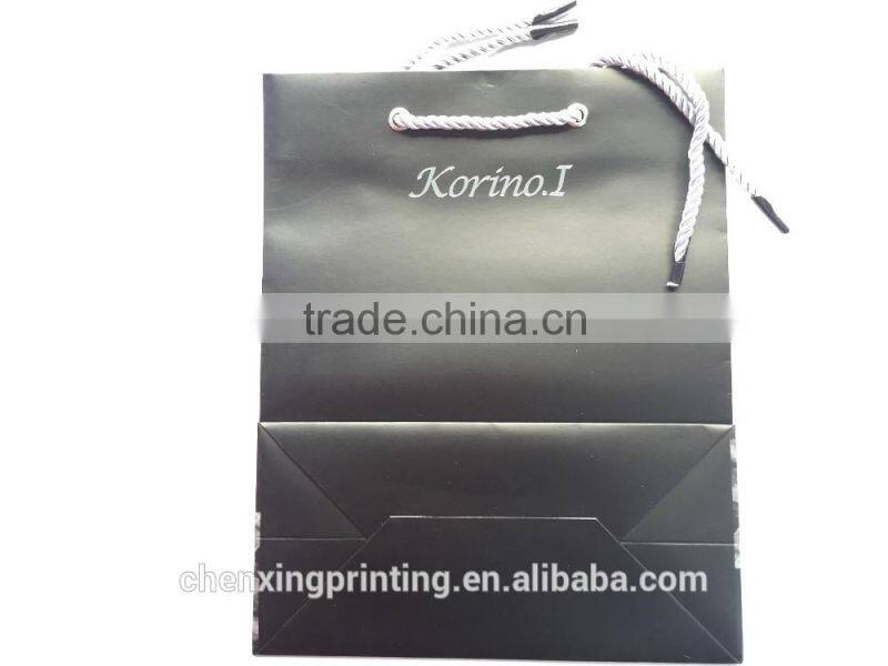 Black mulberry bag paper shopping bag gift bag