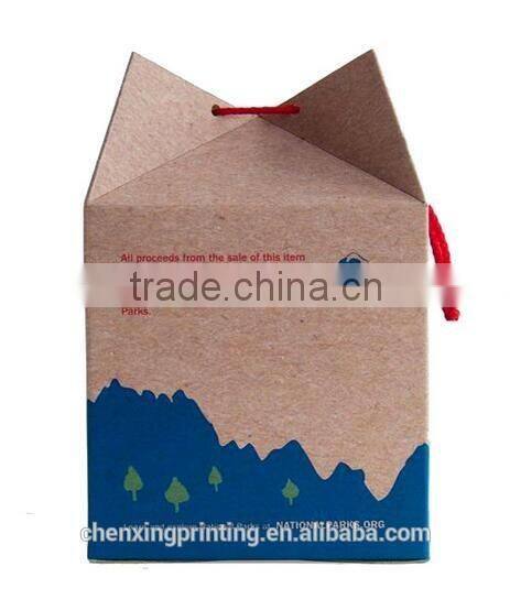 Twisted rope bag packaging paper bag paper shopping bag gift bag