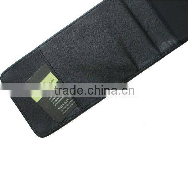 classic Leather flip Case for sony Xperia Z1 with card Holder