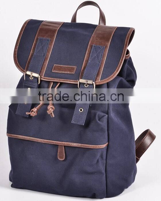 Wholesale Vintage canvas hiking backpack