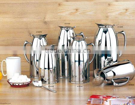 Die-cast aluminum coffee pot