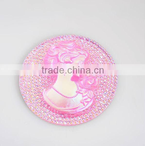 Wholesale resin fashion cameo cabochon