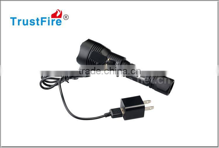 Police flashlight JIE8 novelty flashlight USB charing/discharging led portable light waterproof led flashlight