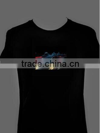 sound activated EL panel