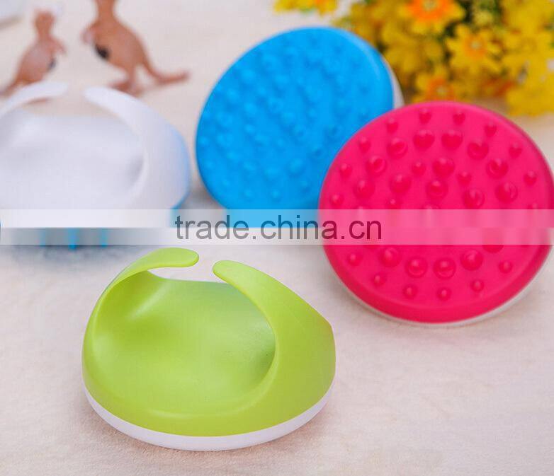 Professional Hot Selling Customized Bath Shower Soft Scalp Body Massage Cleaning Brush