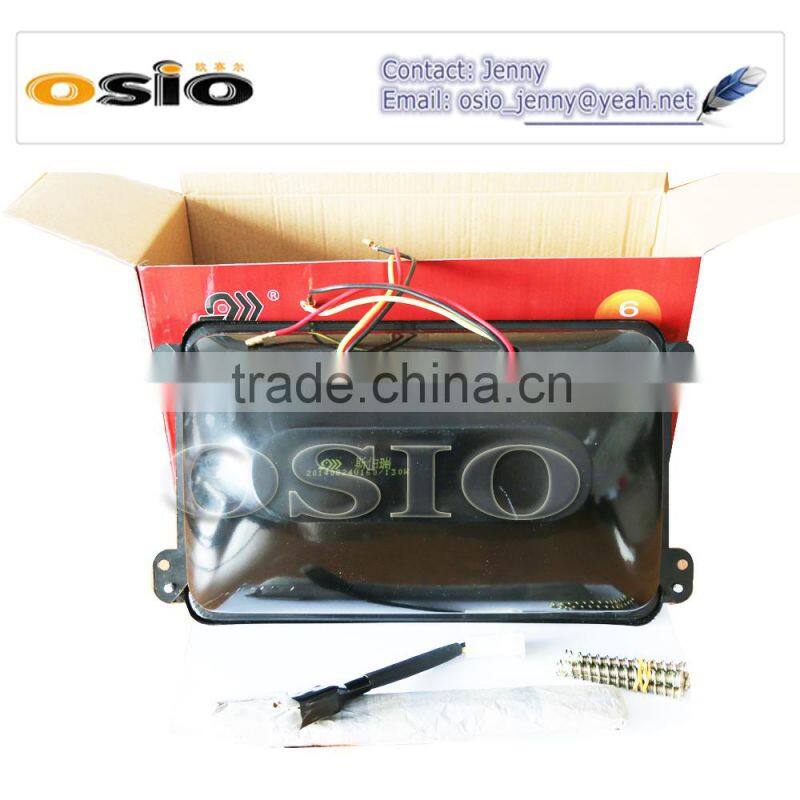 6 inch SQUARE Fog Light SET 12V/24V Auto Halogen Crystal Sealed Beam H4