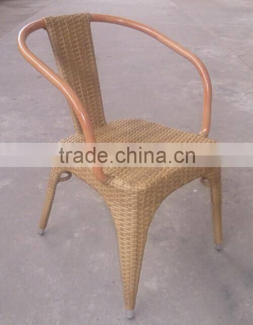 Panic chair and table rattan wicker material aluminum rattan chair