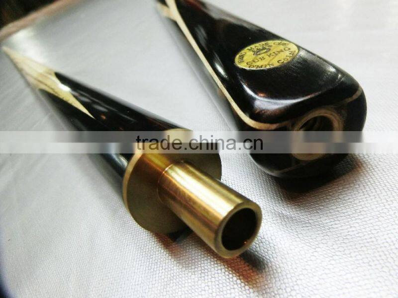 Classic 0min 3/4-pc snooker cue ash wood ebony snooker cue stick