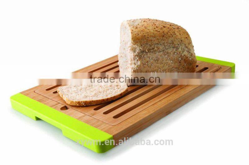Bamboo and Silicone cutting Bread Board