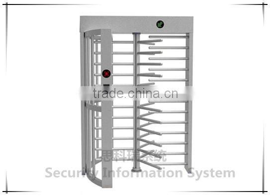 rfid smart card door access controller turnstile/ Stadium access semi-automatic full height turnstile