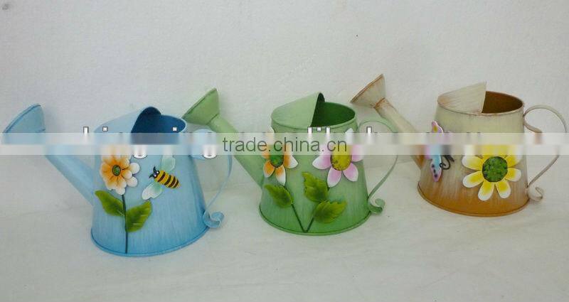 home decoration -metal flower pot