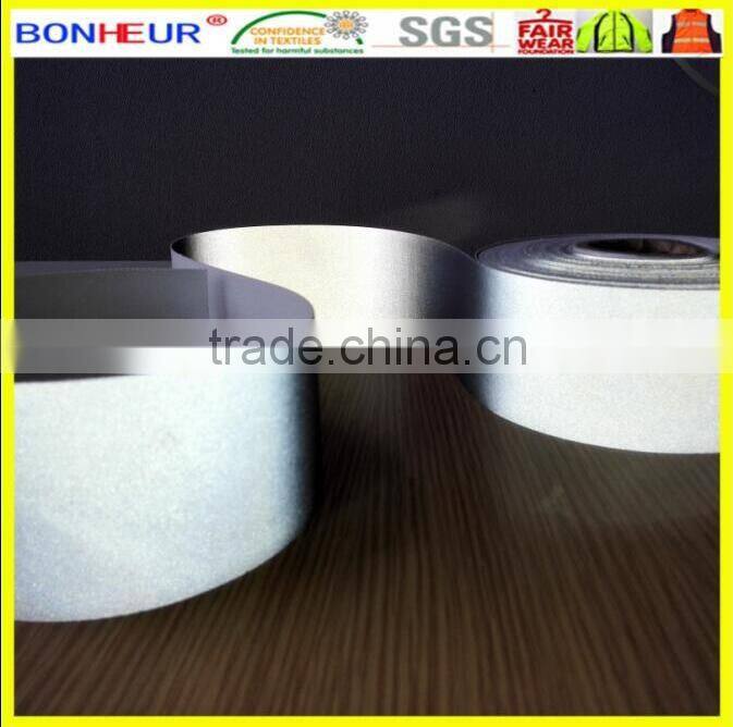 fluorescent flame retardant warning yellow FR reflective tape
