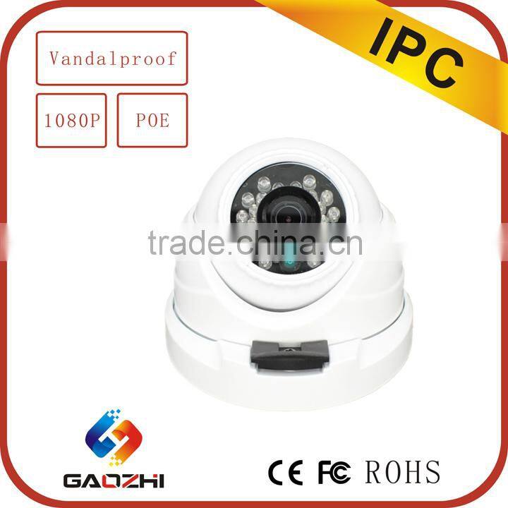 1080P PoE IR Dome IP Camera