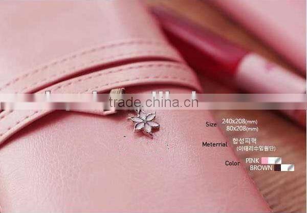 fashion retro and rommantic plain kit bag and cosmetic bag