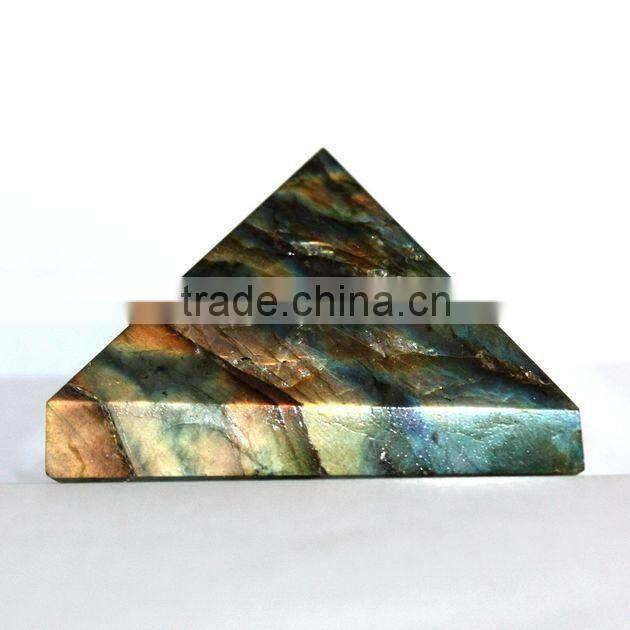 wholesale human triangle labradorite Crystal for collection or gift