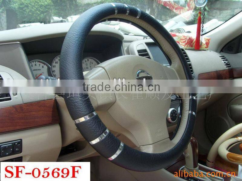 PVC/PU heated car steering wheel covers sale from manufacture