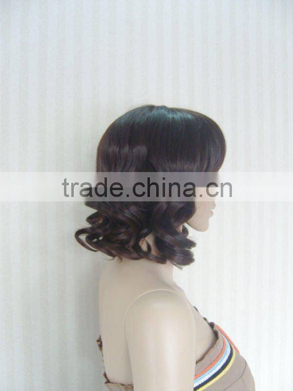 New Charming Short Curl Lace Wig