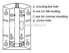 High Quality!!!motion sensor wall pir street light esl-16