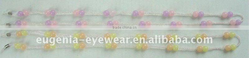 Eyeglasses beads cords