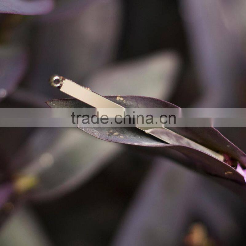 Best Selling Products Custom Long Bar Pendant for Girls