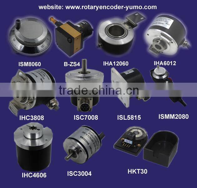 ISC5208 1025ppr CNC system MachineSolid shaft encoder optical price incremental rotary encoder