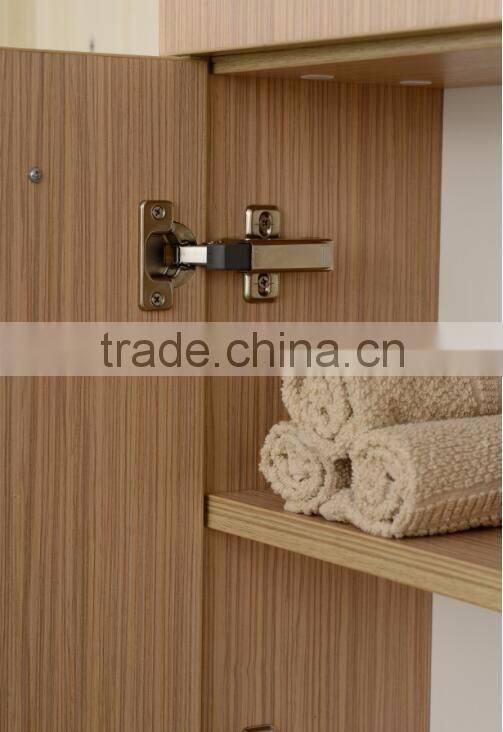China sanitary simple wooden bathroom cabinet