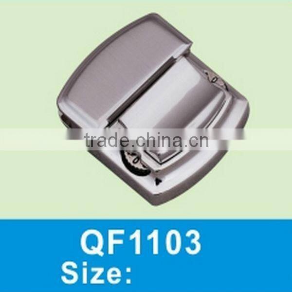 Saling in China Metal code case lock bag accessory rectangle bag lock