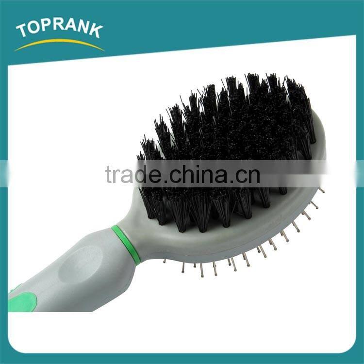 21*6CM fancy PP pet dog hair comb massage brush