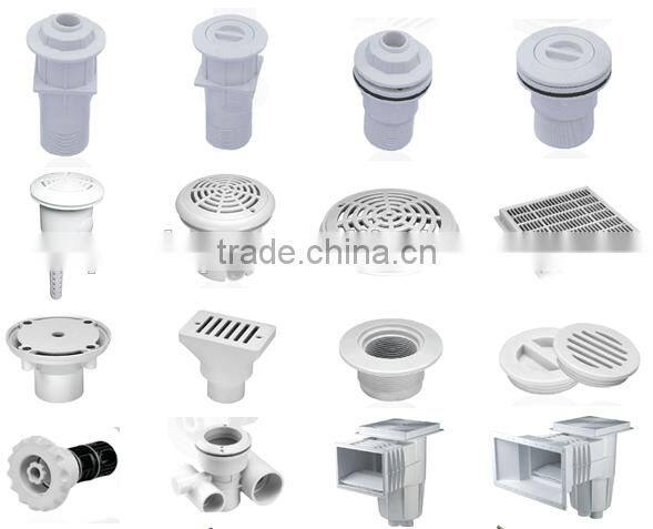 Complete swimming pool equipment set with pool filter pump fittings accessories