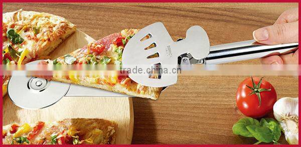 10B0303 Pizza Utensil,2 in 1(wheel & Tong)