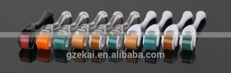 Clinic use 192 needles Lucid & transparent derma roller with full sizes 0.2- 3mm( leading manufacturer)