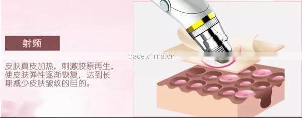 Portable rf Eye Massage V-shape face machine for removing wrinkle
