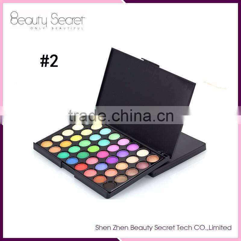 cosmetics naked eye shadow palette 40 colors OEM accept