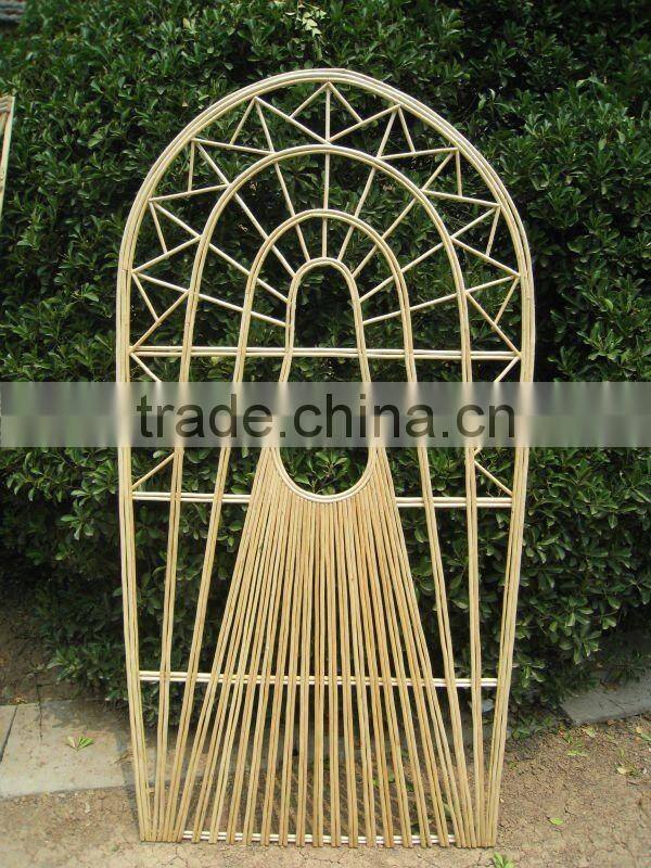 Wooden decorative screen panel