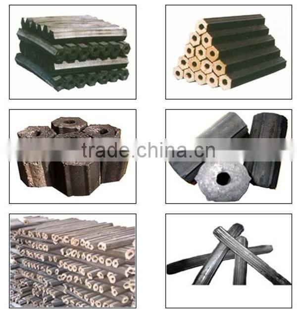 High yield wood pressing briquette machine to make charcoal pressing briquette