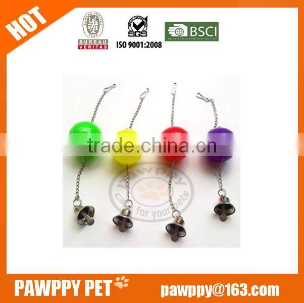 Color egg bird toys with bell